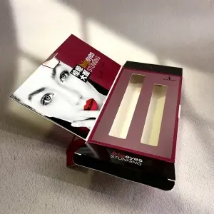 Custom Logo Eyelashes Box Packaging Boxes for Packing Boxes Luxury Shipping Mailer Folding Paper Packaging for Eye Lash