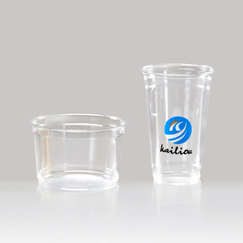 14oz/16oz disposable custom-designed BPA-free plastic cups for cold beverages. Featured Image