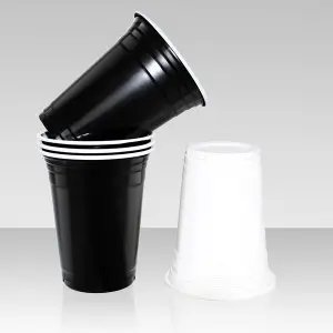 Reusable Plastic Milk Tea Cup Gobelet Plastique Water Drinking Cups for Juice