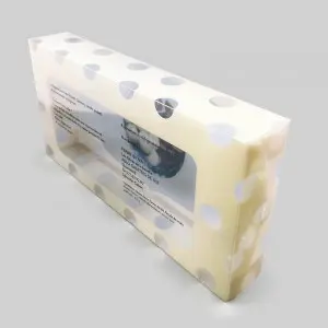 Free sample custom logo colorful food cake packaging display box