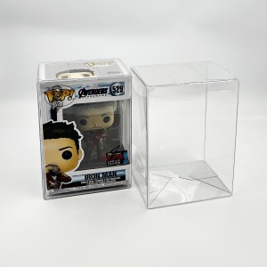 Plastic Funkoed Pop Display Protector Cases with UV Protection and Scratch Resistant Protectors