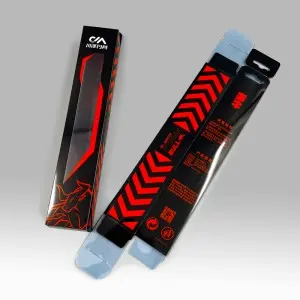 Plastic Gift Box Semi-Transparent Printing for stantionary packaging solution