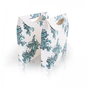 Custom Paper Gift Box With Handle