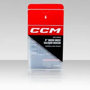 Custom Womens mens retail underwear plastic packaging box transparent PP plastic box for underwear packing boxes