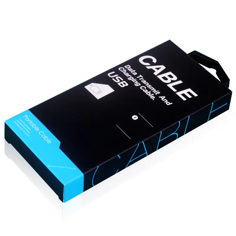 Custom Data Cable Display Hanger Box Featured Image