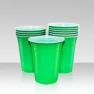 Disposable Plastic Party Cup for Event, World Cup, Festival, Game Nights, Pinic