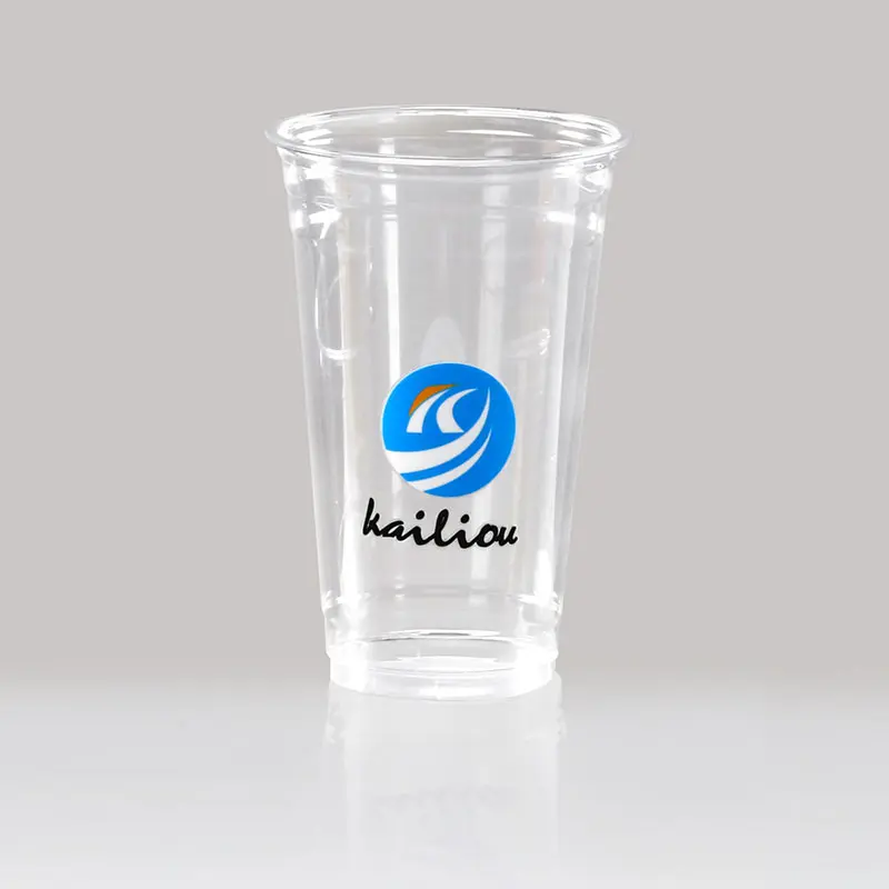 12oz/16oz/20oz eco-friendly custom-printed biodegradable cups for cold drinks Featured Image