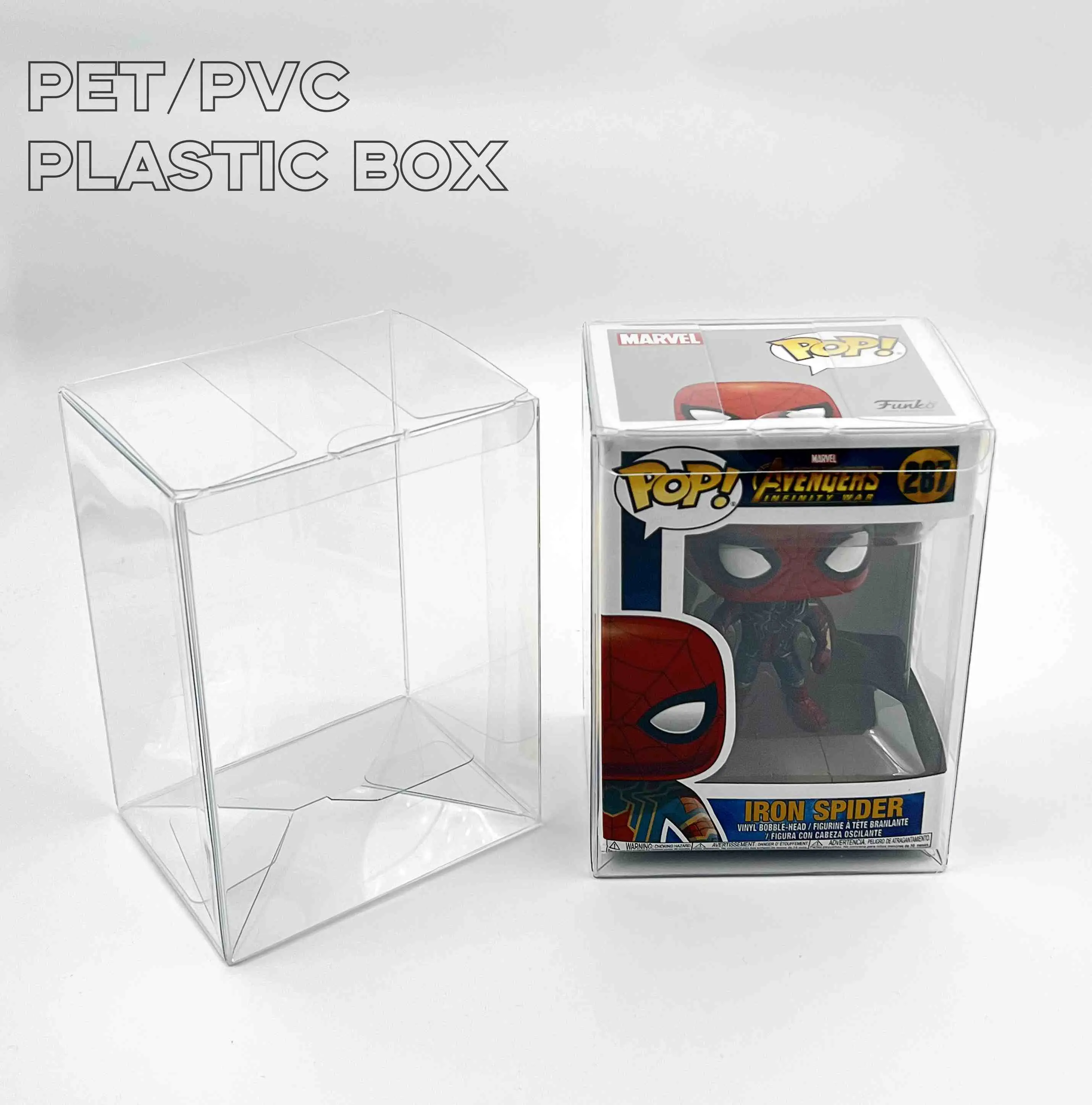 Hot-selling Funko Pop Figure Protectors 0.35mm 0.5mm Thickness Fits 4″ 6″ Pops Custom Factory Direct Wholesale Featured Image