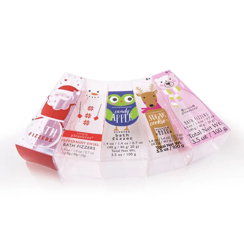 Custom empty folding pvc baby product clear plastic boxes for party favors plastic clear clear plastic boxes for party  Featured Image
