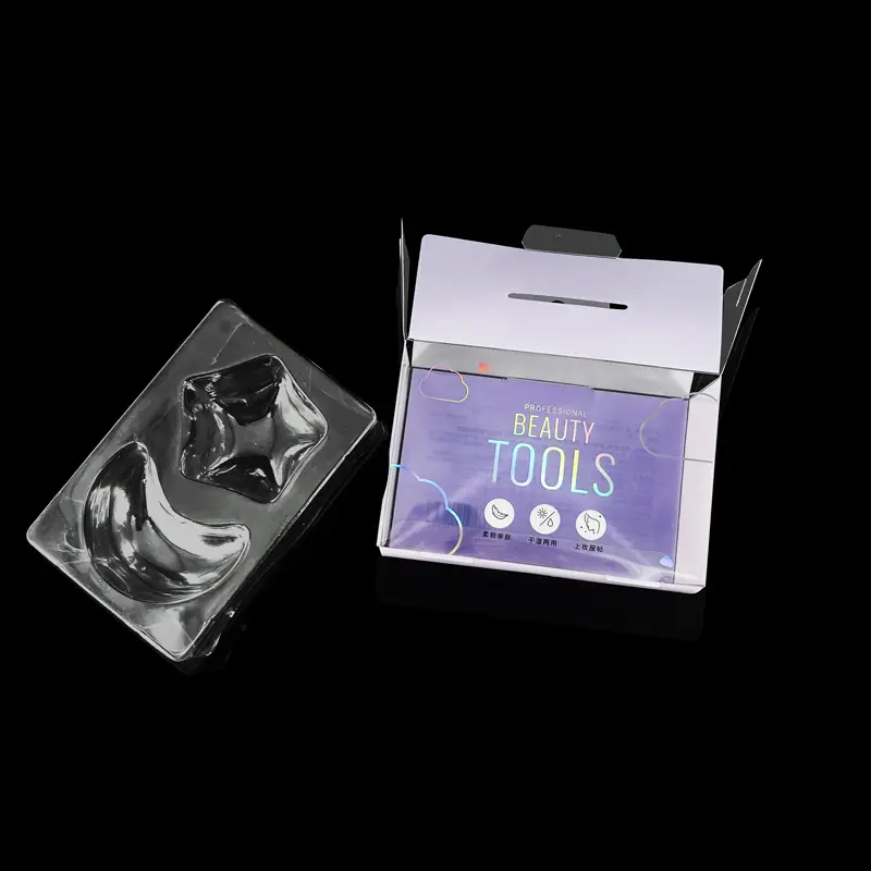 Custom Printed Cosmetic Cute Clear Plastic Box For Sponge Makeup Packaging Boxes Featured Image